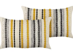 2Er Set Dekokissen 40 X 60 Cm Mehrfarbig Ardisia