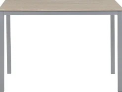 Essgruppe Heller Holzfarbton / Grau 4-Sitzer 110 X 70 Cm Blumberg