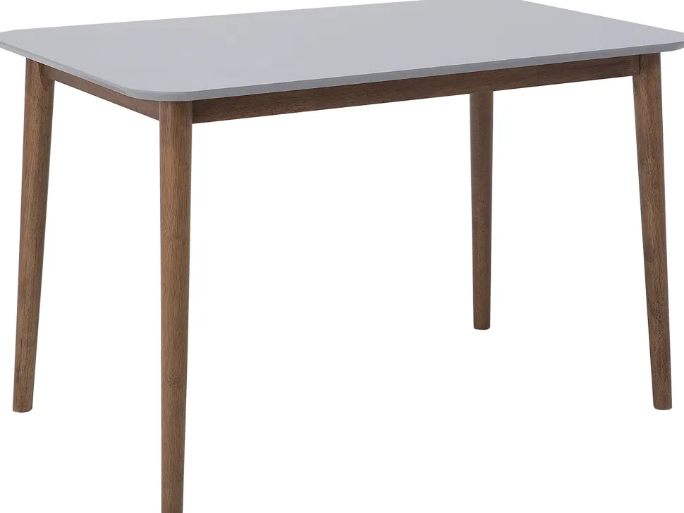 Essgruppe Holz Weis-Braun 4-Sitzer 118 X 77 Cm Modesto