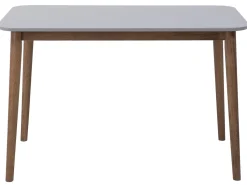 Essgruppe Holz Weis-Braun 4-Sitzer 118 X 77 Cm Modesto
