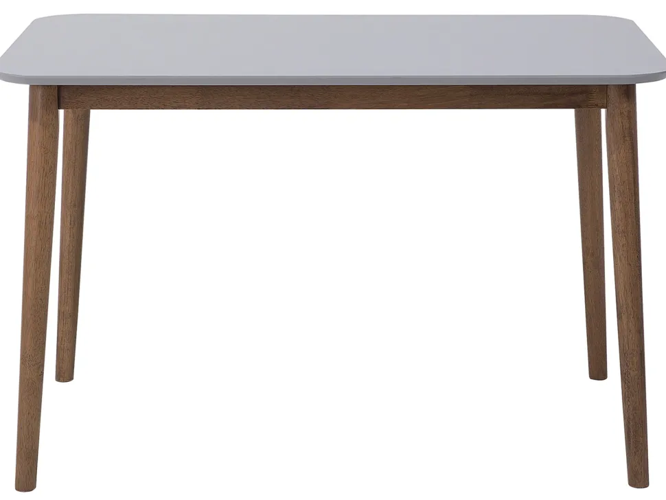 Essgruppe Holz Weis-Braun 4-Sitzer 118 X 77 Cm Modesto