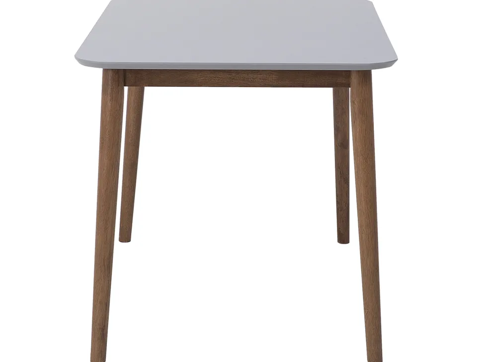 Essgruppe Holz Weis-Braun 4-Sitzer 118 X 77 Cm Modesto