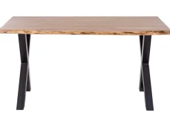 Esstisch Akazienholz Hellbraun / Schwarz 180 X 95 Cm Brooke