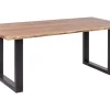 Esstisch Akazienholz Hellbraun 200 X 95 Cm Heby