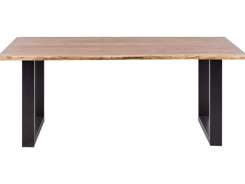 Esstisch Akazienholz Hellbraun 200 X 95 Cm Heby