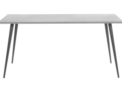 Esstisch Betonoptik / Schwarz 160 X 80 Cm Santiago