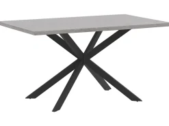Esstisch Betonoptik / Schwarz 140 X 80 Cm Spectra