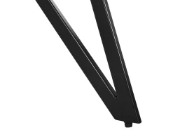 Esstisch Betonoptik/Schwarz 160 X 90 Cm Buscot