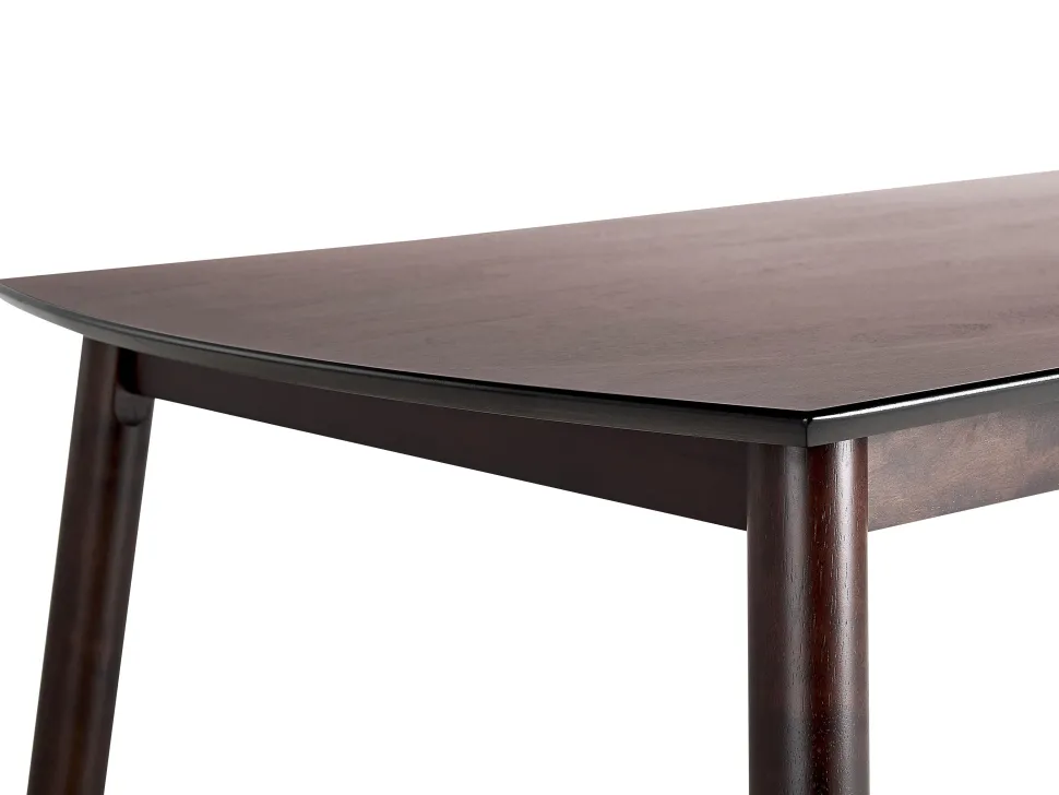 Esstisch Dunkler Holzfarbton 150 X 90 Cm Elba