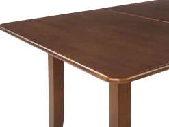 Esstisch Dunkler Holzfarbton 90/120 X 60 Cm Ausziehbar Masela