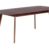 Esstisch Dunkler Holzfarbton 150/190 X 90 Cm Ausziehbar Madox