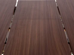 Esstisch Dunkler Holzfarbton 150/190 X 90 Cm Ausziehbar Madox