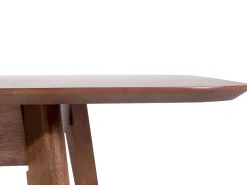 Esstisch Dunkler Holzfarbton 150/190 X 90 Cm Ausziehbar Madox