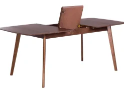 Esstisch Dunkler Holzfarbton 150/190 X 90 Cm Ausziehbar Madox