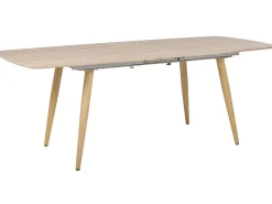 Esstisch Heller Holzfarbton 180/210 X 90 Cm Ausziehbar Haga
