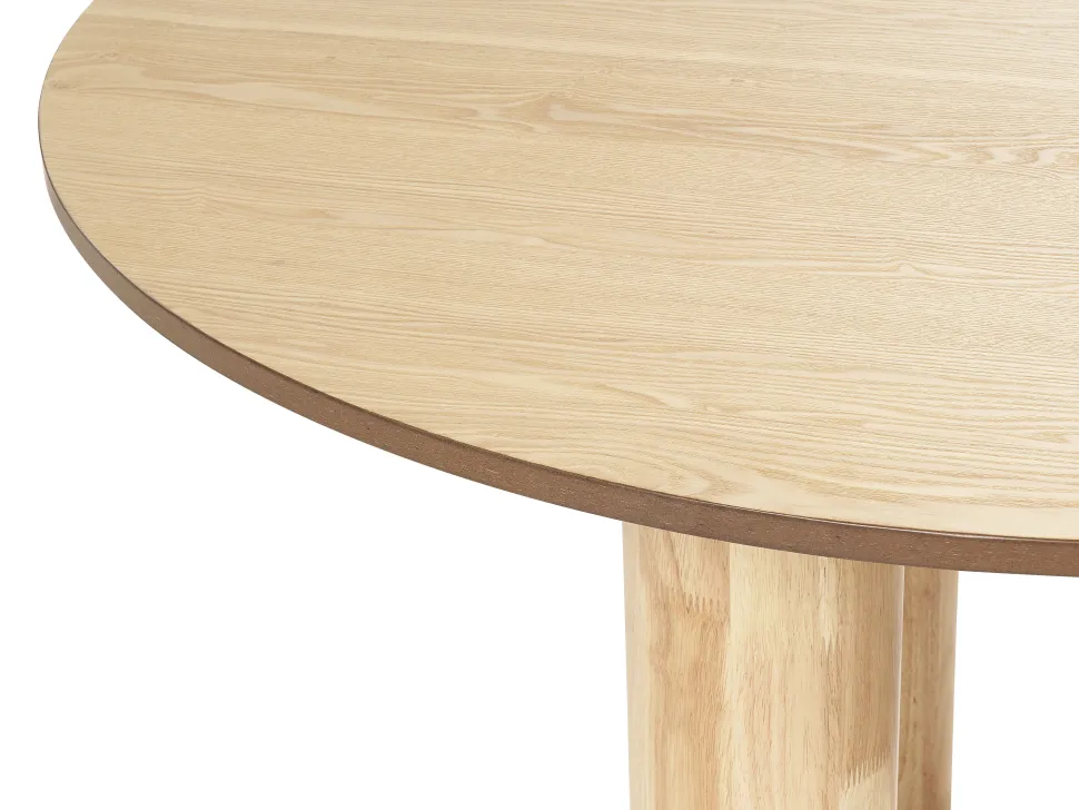 Esstisch Heller Holzfarbton 120 Cm Orin