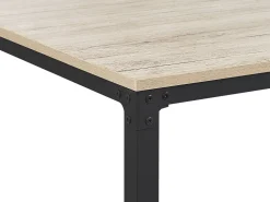 Esstisch Heller Holzfarbton / Schwarz 150 X 90 Cm Hockley