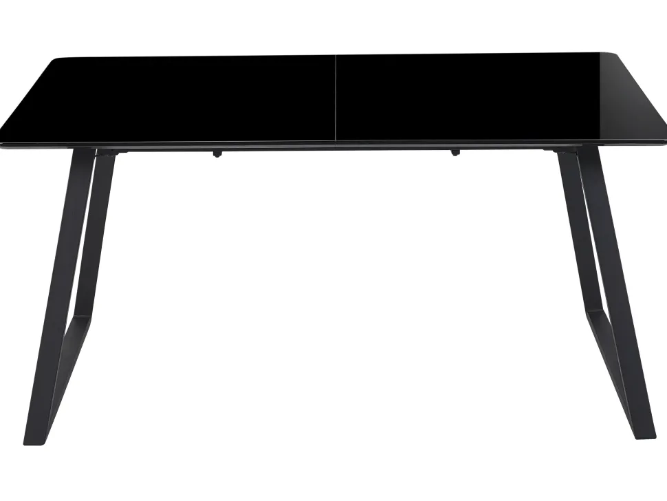 Esstisch Schwarz 150 / 180 X 90 Cm Ausziehbar Touran