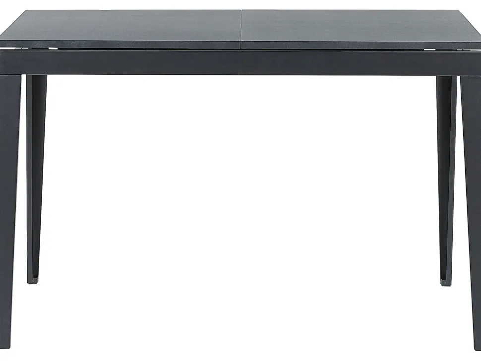 Esstisch Schwarz 120/160 X 80 Cm Ausziehbar Norley