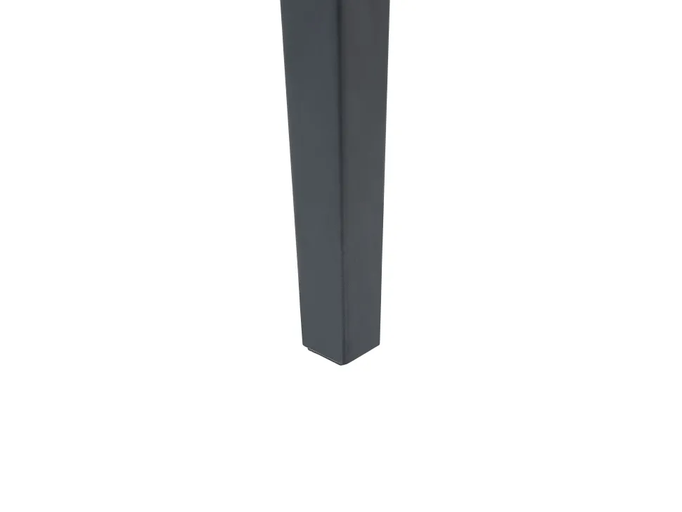 Esstisch Schwarz 120/160 X 80 Cm Ausziehbar Norley