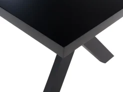 Esstisch Schwarz 180 X 100 Cm Lisala