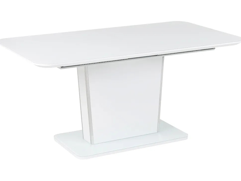 Esstisch Weis 160/200 X 90 Cm Ausziehbar Sunds