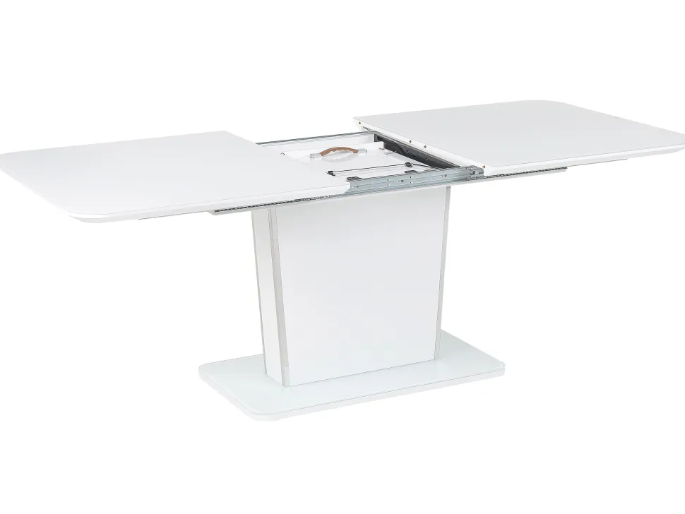 Esstisch Weis 160/200 X 90 Cm Ausziehbar Sunds