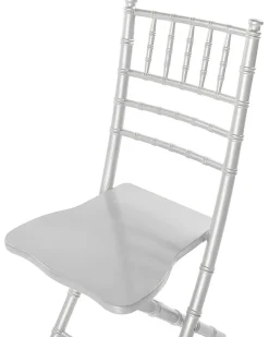 Esszimmerstuhl Buchenholz Silber 4Er Set Klappbar Machias