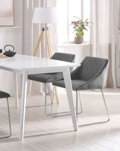Esszimmerstuhl Grau 2Er Set Arcata