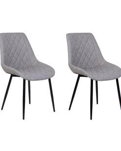 Esszimmerstuhl Grau 2Er Set Maribel