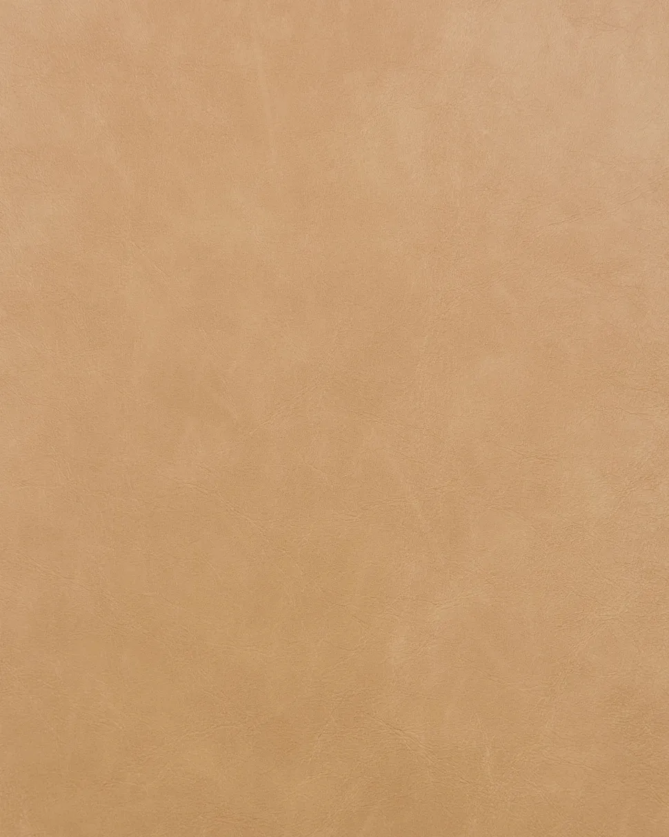 Esszimmerstuhl Kunstleder Sandbeige / Schwarz 2Er Set Luana