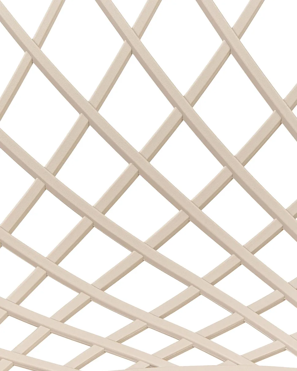 Esszimmerstuhl Kunststoff Beige 2Er Set Canton Ii