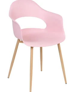 Esszimmerstuhl Kunststoff Rosa 2Er Set Utica