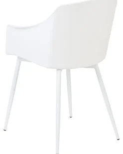Esszimmerstuhl Kunststoff Weis 2Er Set Fonda