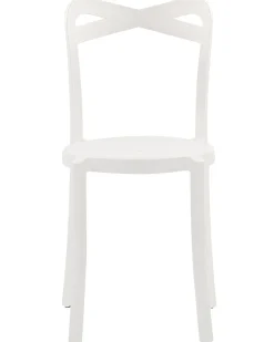Esszimmerstuhl Kunststoff Weis 4Er Set Camogli