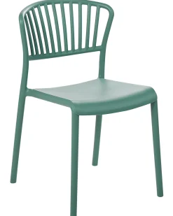 Esszimmerstuhl Kunststoff Grun 4Er Set Gela