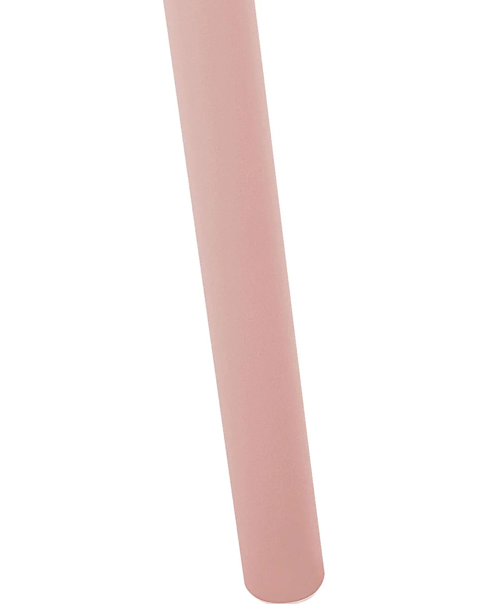 Esszimmerstuhl Kunststoff Rosa 4Er Set Ostia