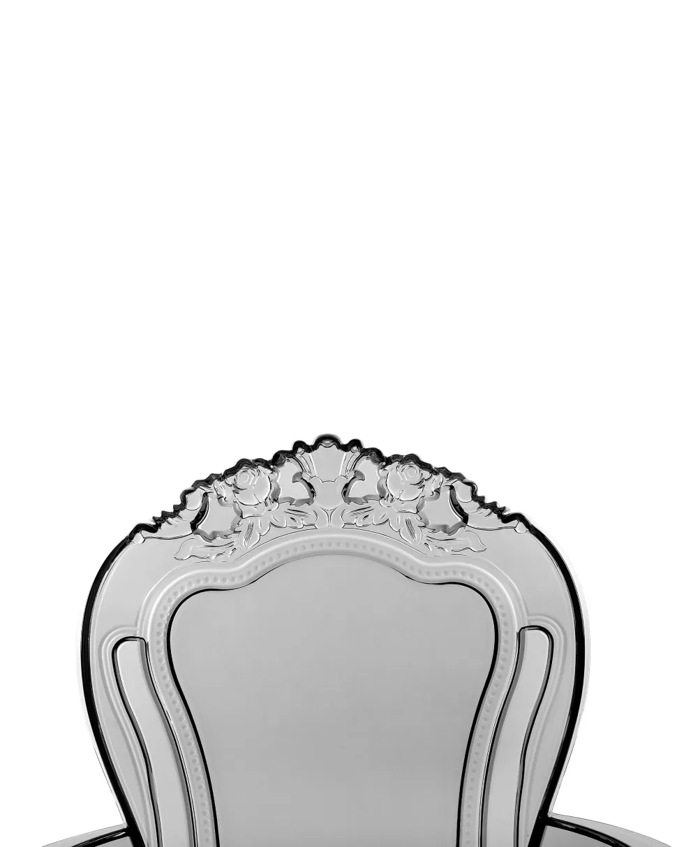 Esszimmerstuhl Kunststoff Transparent Schwarz 2Er Set Vermont Ii