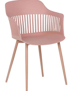 Esszimmerstuhl Kunststoff Rosa 2Er Set Bereca