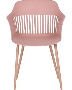 Esszimmerstuhl Kunststoff Rosa 2Er Set Bereca