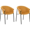 Esszimmerstuhl Orange 2Er Set Ames