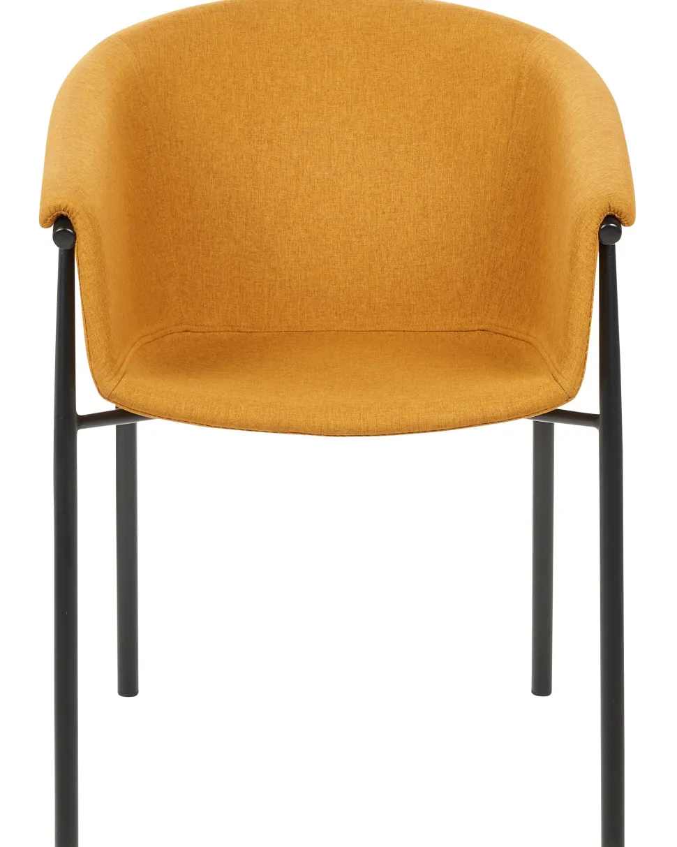 Esszimmerstuhl Orange 2Er Set Ames