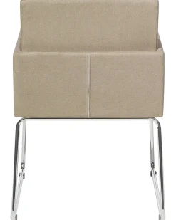 Esszimmerstuhl Polsterbezug Beige 2Er Set Gomez