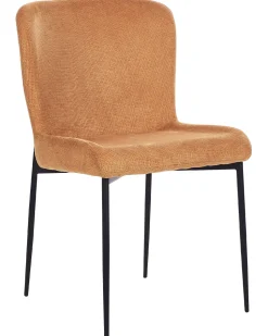 Esszimmerstuhl Polsterbezug Orange 2Er Set Ada