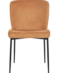 Esszimmerstuhl Polsterbezug Orange 2Er Set Ada