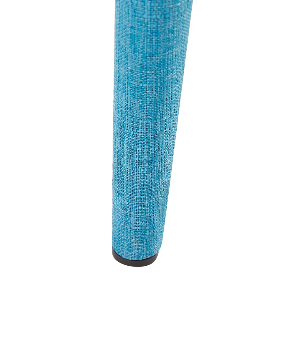 Esszimmerstuhl Polsterbezug Blau 2Er Set Solano