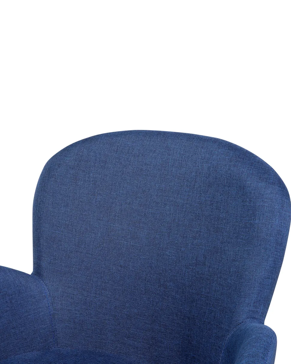 Esszimmerstuhl Polsterbezug Marineblau 2Er Set Brookville