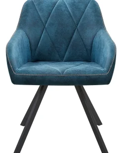 Esszimmerstuhl Polsterbezug Seeblau 2Er Set Monee