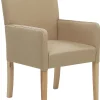 Esszimmerstuhl Polsterbezug Beige Rockefeller