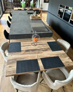 Esszimmerstuhl Samtstoff Taupe 2Er Set Sanilac